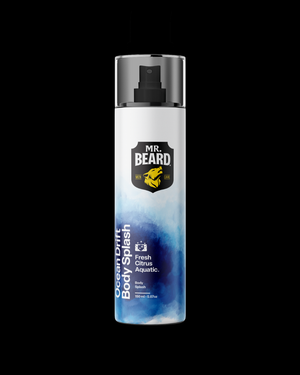 Ocean Drift Body Splash – Fresh Citrus Scent | Mr. Beard