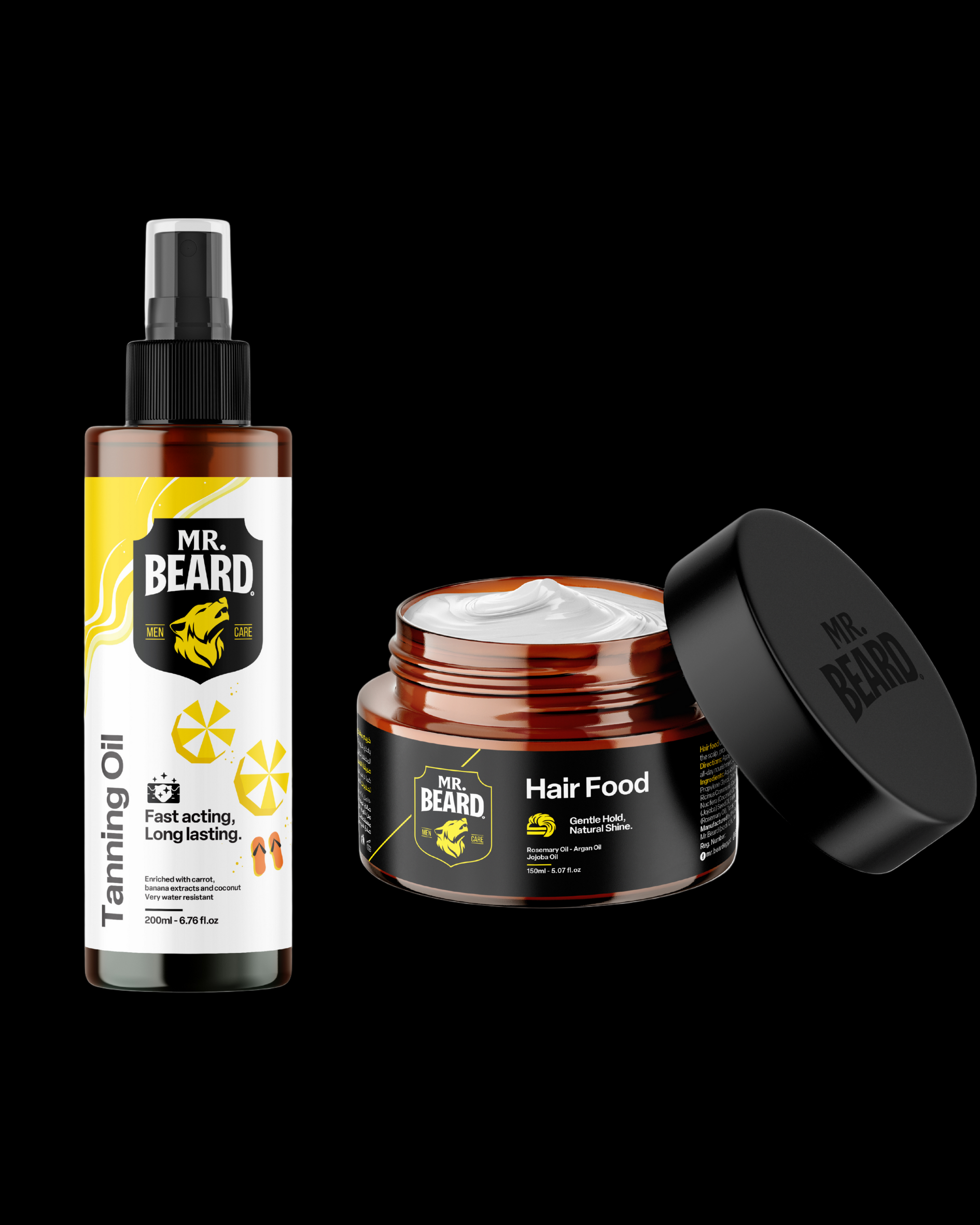 Tanning Oil & Hair Food