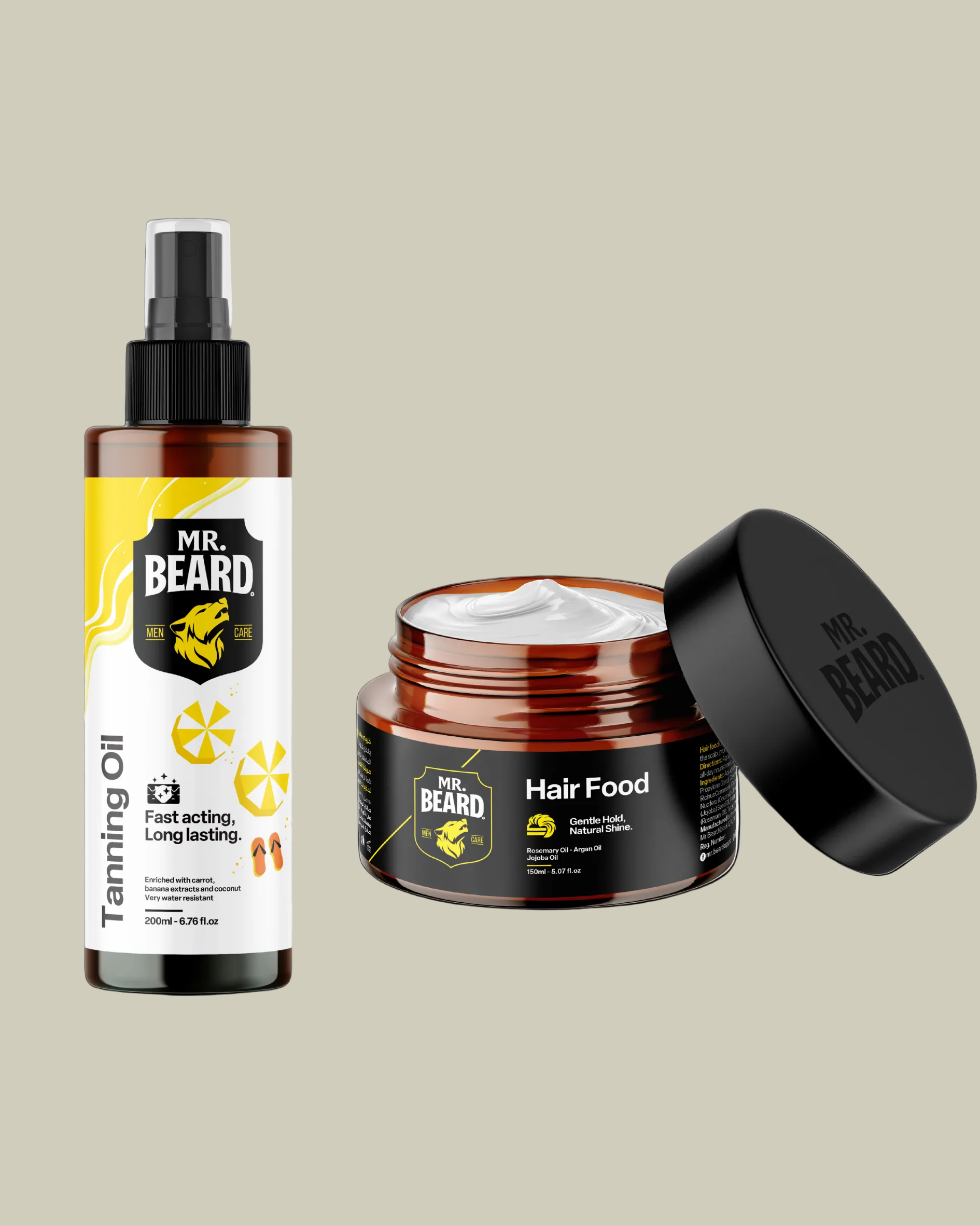 Tanning Oil & Hair Food