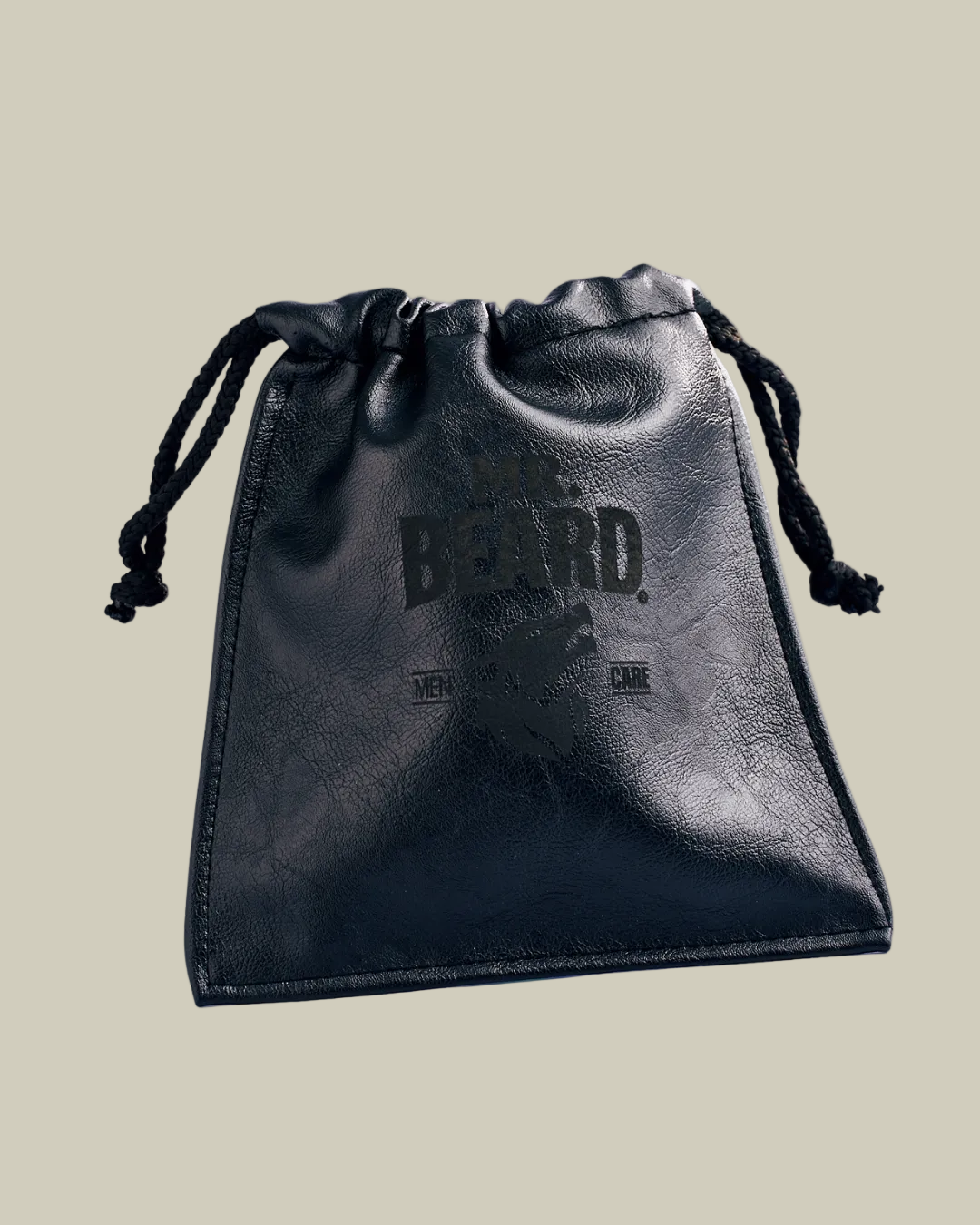 Black drawstring pouch with 'B-Board' branding on a white background