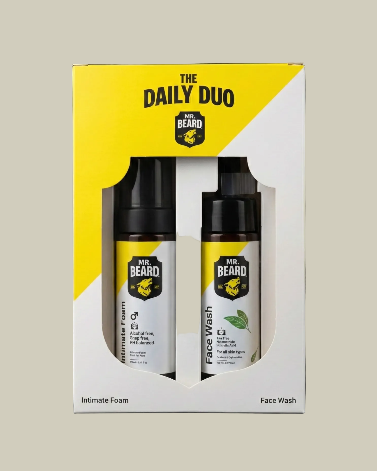 The Daily Duo – Face Wash & Intimate Foam for Complete Daily Freshness