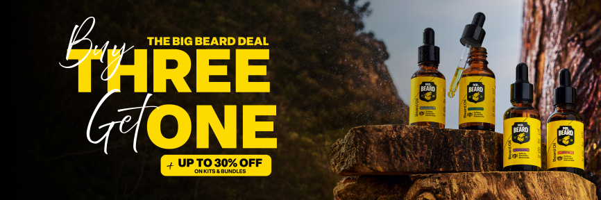 ( THE BIG BEARD DEAL) BUY 3 GET 1 UP TO & 30% on kits & bundles