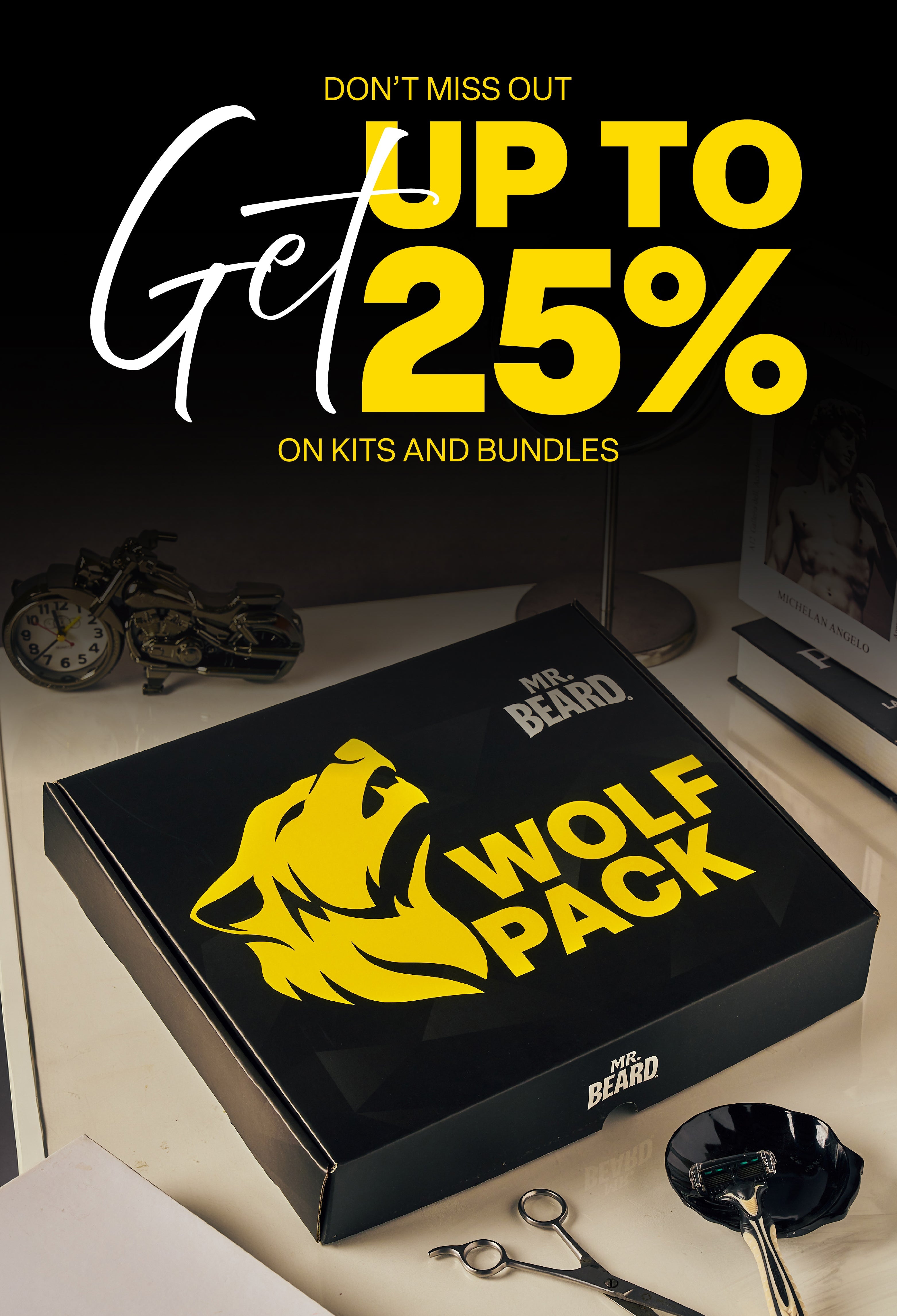 UP TO 25% ON KITS & Bundle