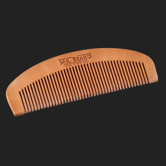 Wooden Beard Comb