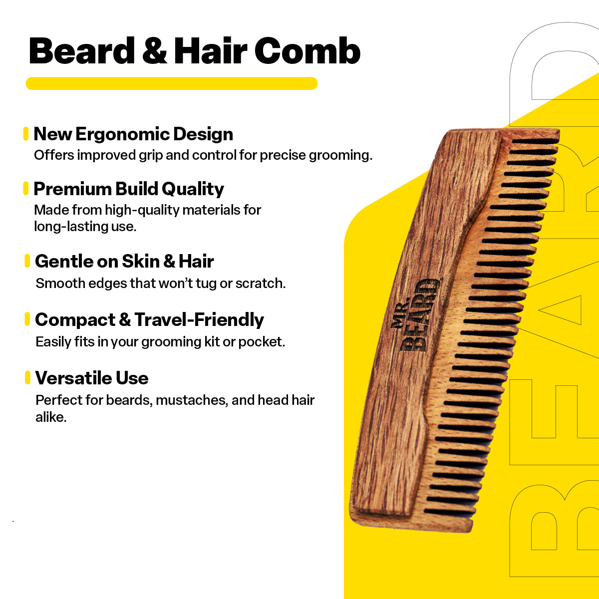 Beard & Hair Comb