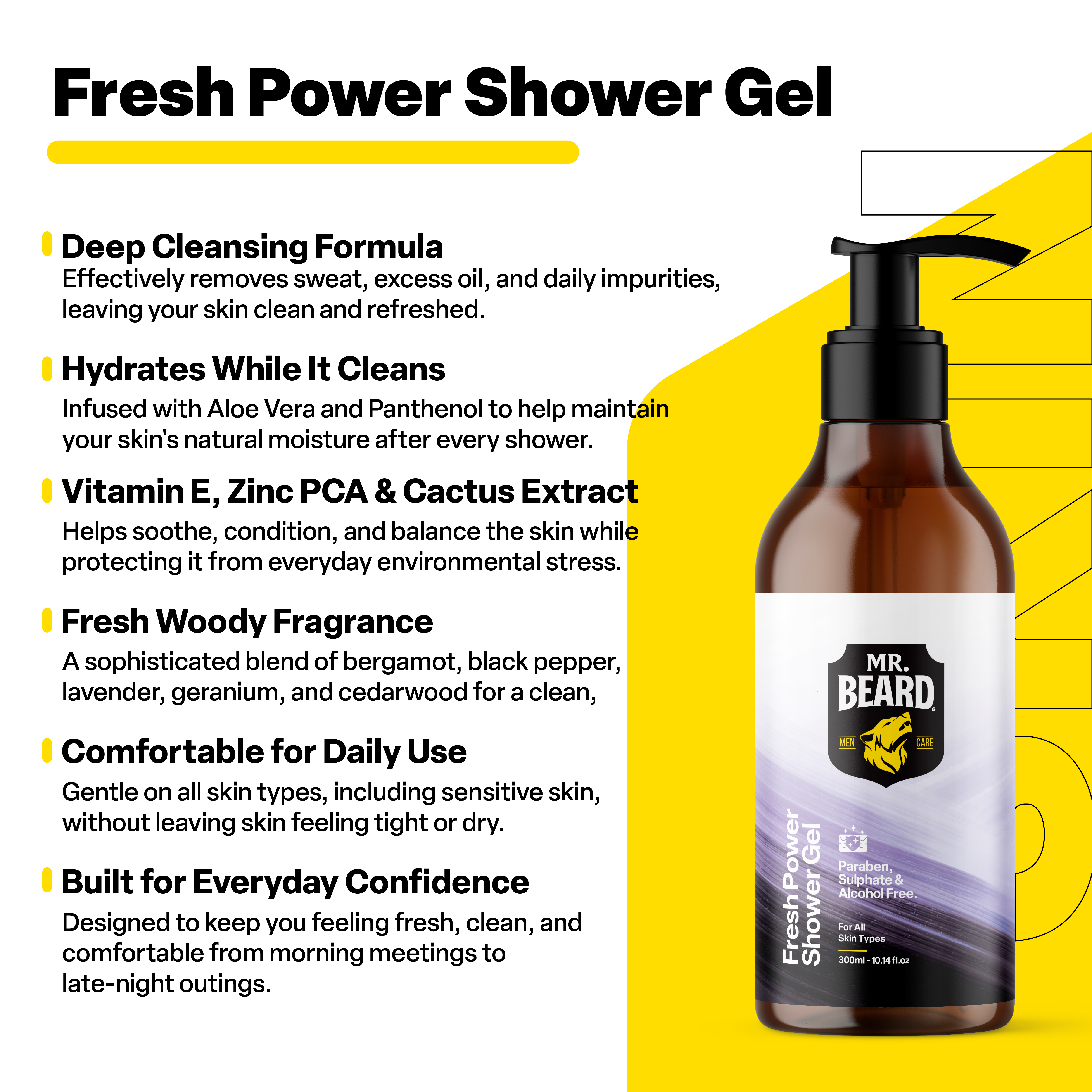 Fresh Power Shower Gel