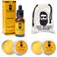 Beard Oil + Beard Balm + Beard Wax + Travel Pouch