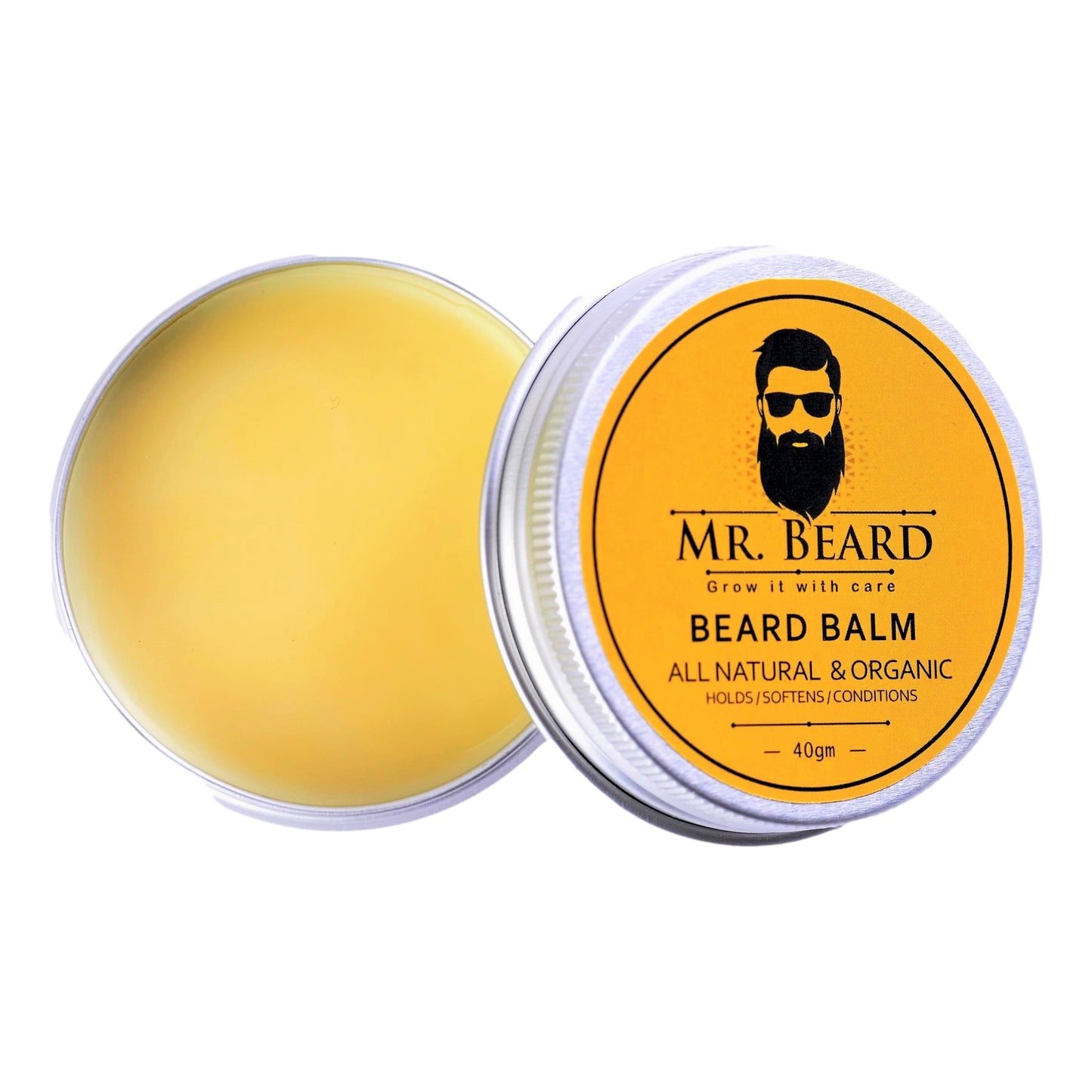 Beard Brush + Beard Balm + Travel Pouch